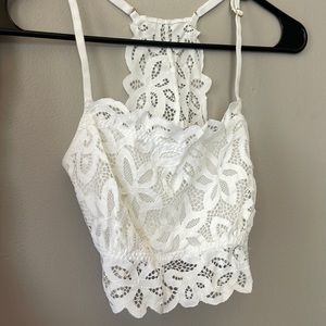 Abercrombie lace bralette top